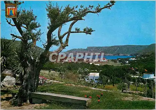 Cartes postales moderne Costa Brava La Escala Crique Montgo Vue generale