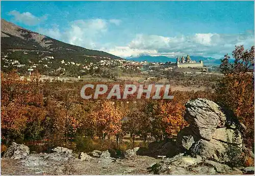 Cartes postales moderne El Escorial Vue panoramique des la Maisonnette d'en haut