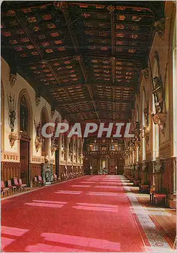 Cartes postales moderne Windsor Castle St George's Hall