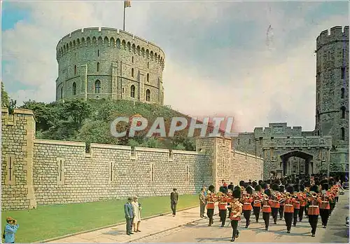 Cartes postales moderne Windsor Castle Berkshire Militaria