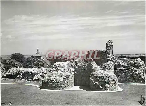 Cartes postales moderne Pevensey Castle Sussex The Norman Keep from the West