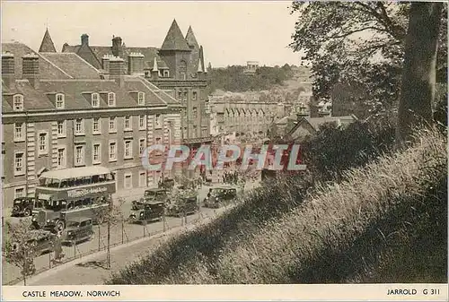 Moderne Karte Castle Meadow Norwich