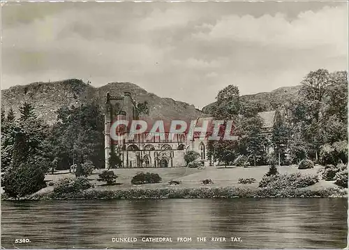 Moderne Karte Dunkeld Cathedral from The River Tay