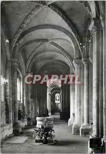 Moderne Karte Romsey Abbey Hampshire North Aisle