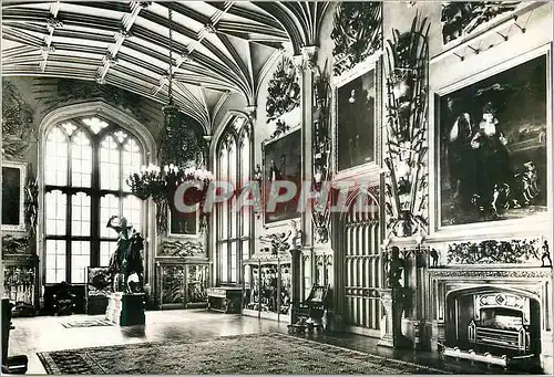 Cartes postales moderne Windsor Castle The Queen's Guardchamber