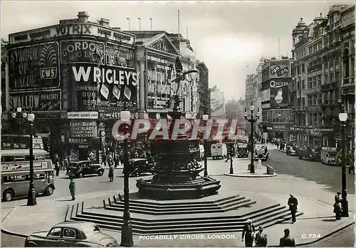 Moderne Karte Piccadilly Circus London