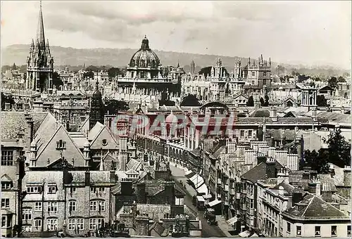 Moderne Karte Oxford from Magdalen Tower