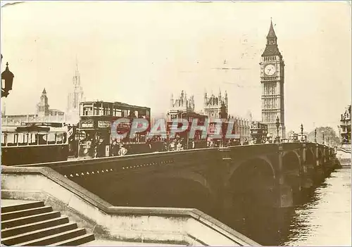 Cartes postales moderne Westminster Bridge and the Houses of Parliament 1931 London