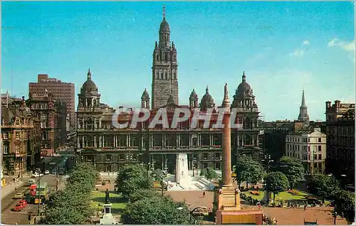 Cartes postales moderne George Square Cenotaph and Municipal Buildings Glasgow