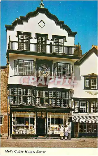 Cartes postales moderne Mol's Coffee House Exeter