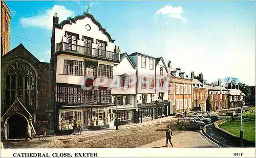 Cartes postales moderne Cathedral Close Exeter