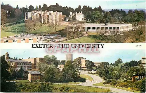 Moderne Karte Exeter The University