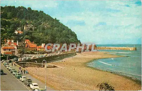 Cartes postales moderne Minehead Beach and North Hill