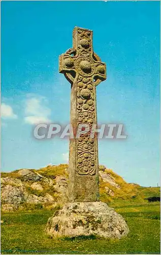 Moderne Karte St Martin's Cross Iona Western Isles