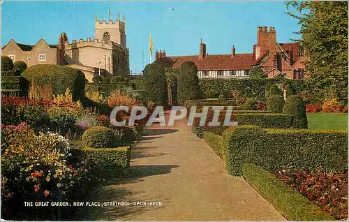 Cartes postales moderne The Great Garden New Place Stratford-Upon-Avon