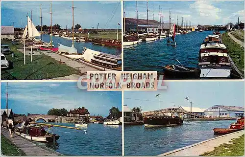 Cartes postales moderne Potter Heigham Norfolk Broads Bateaux