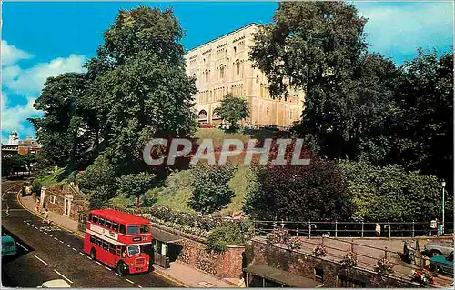 Cartes postales moderne Castle Museum Norwich Autobus