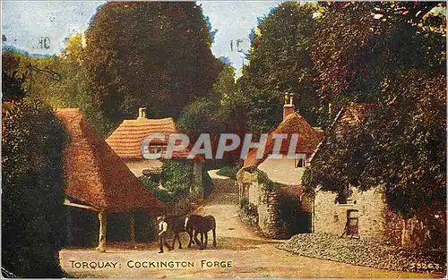 Moderne Karte Torquay Cockington Forge