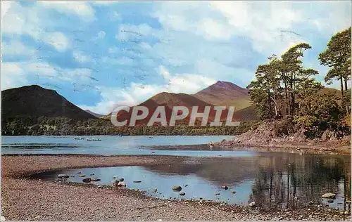 Cartes postales moderne Friar's Crag and Causey pike Derwentwater