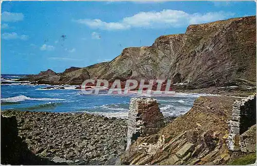 Moderne Karte Warren Beachy Hartland Quay N Devon