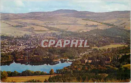Cartes postales moderne Pitlochry and Loch Fask Ally