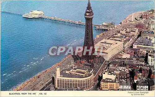 Cartes postales moderne Blackpool from The Air