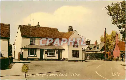 Moderne Karte The George Hotel Earls Colne