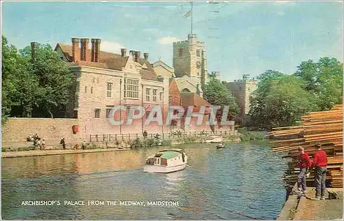 Cartes postales moderne Archbishop's Palace From the Medway Maidstone