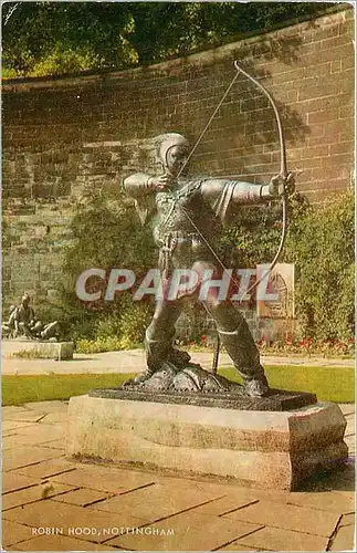 Cartes postales moderne Robin Hood Nottingham Archer Arc