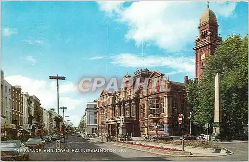 Moderne Karte The Parade and Town Hall Leamington Spa