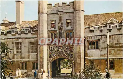 Moderne Karte Christ's College Cambridge