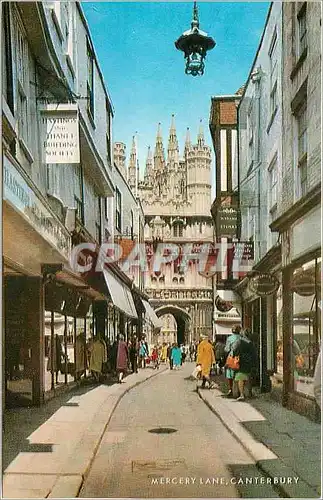 Moderne Karte Canterbury Mercery Lane