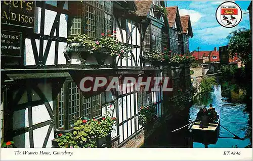 Cartes postales moderne Canterbury The Waevers Houses