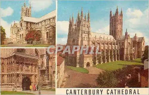 Moderne Karte Canterbury Cathedral