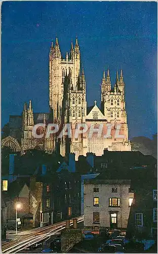 Cartes postales moderne Canterbury Cathedral at Night