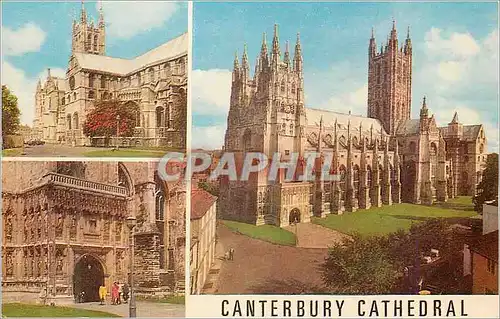 Moderne Karte Canterbury Cathedral