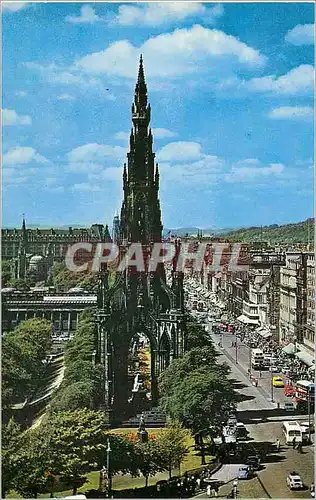 Cartes postales moderne Edinburgh Scott Monument Princes Street