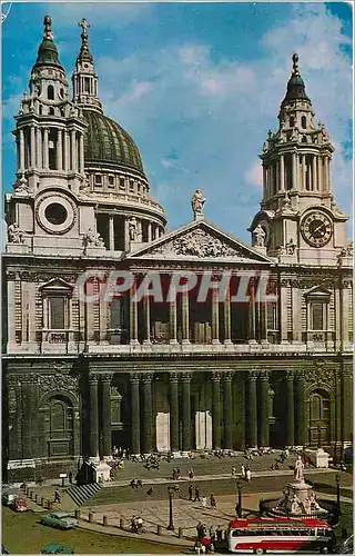 Moderne Karte St Paul's Cathedral London