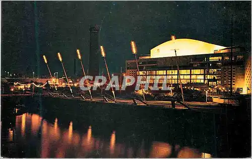 Moderne Karte Royal Festival Hall London By Night