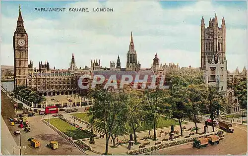 Moderne Karte Parliament Square London