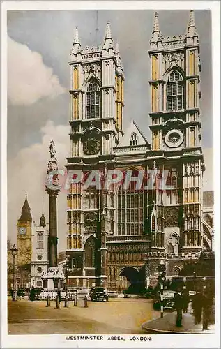 Moderne Karte Westminster Abbey London