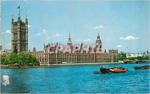 Moderne Karte Houses of Parliament London