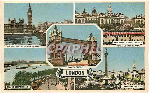 Cartes postales moderne Tower Bridge London