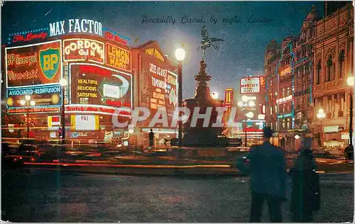 Moderne Karte Piccadilly Circus London British Petroleum