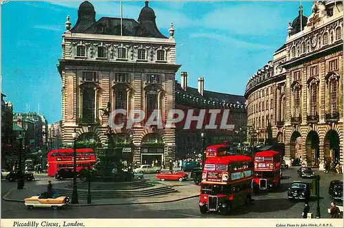 Moderne Karte Piccadilly Circus London