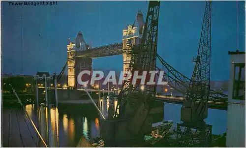 Moderne Karte Tower Bridge at Night