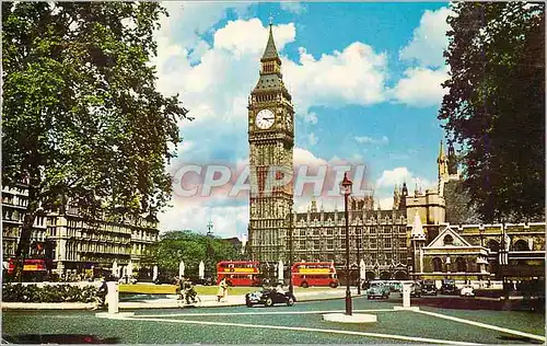 Cartes postales moderne Big Ben and Parliament Square London
