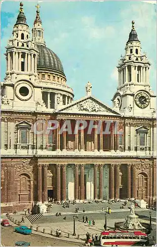 Moderne Karte St Pauls Cathedral London