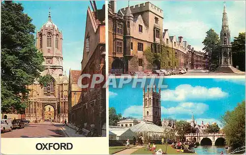 Cartes postales moderne Oxford Balliol College and Martyrs Memorial Tom Tower Christ Church Magdalen Bridge