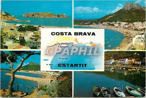 Cartes postales moderne Estartit Costa Brava